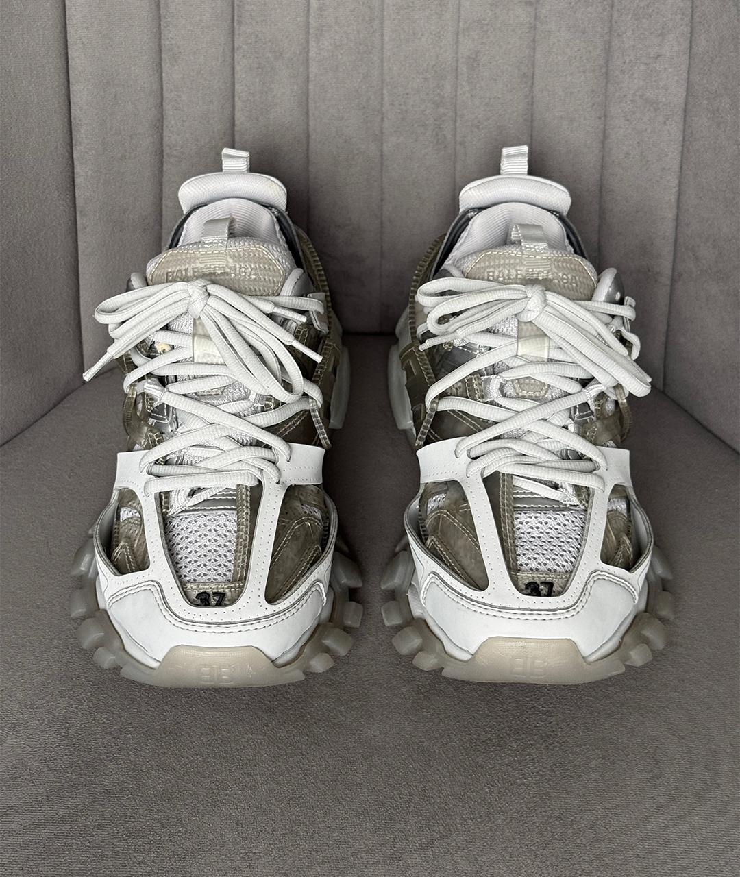 BALENCIAGA Серые кроссовки, фото 3
