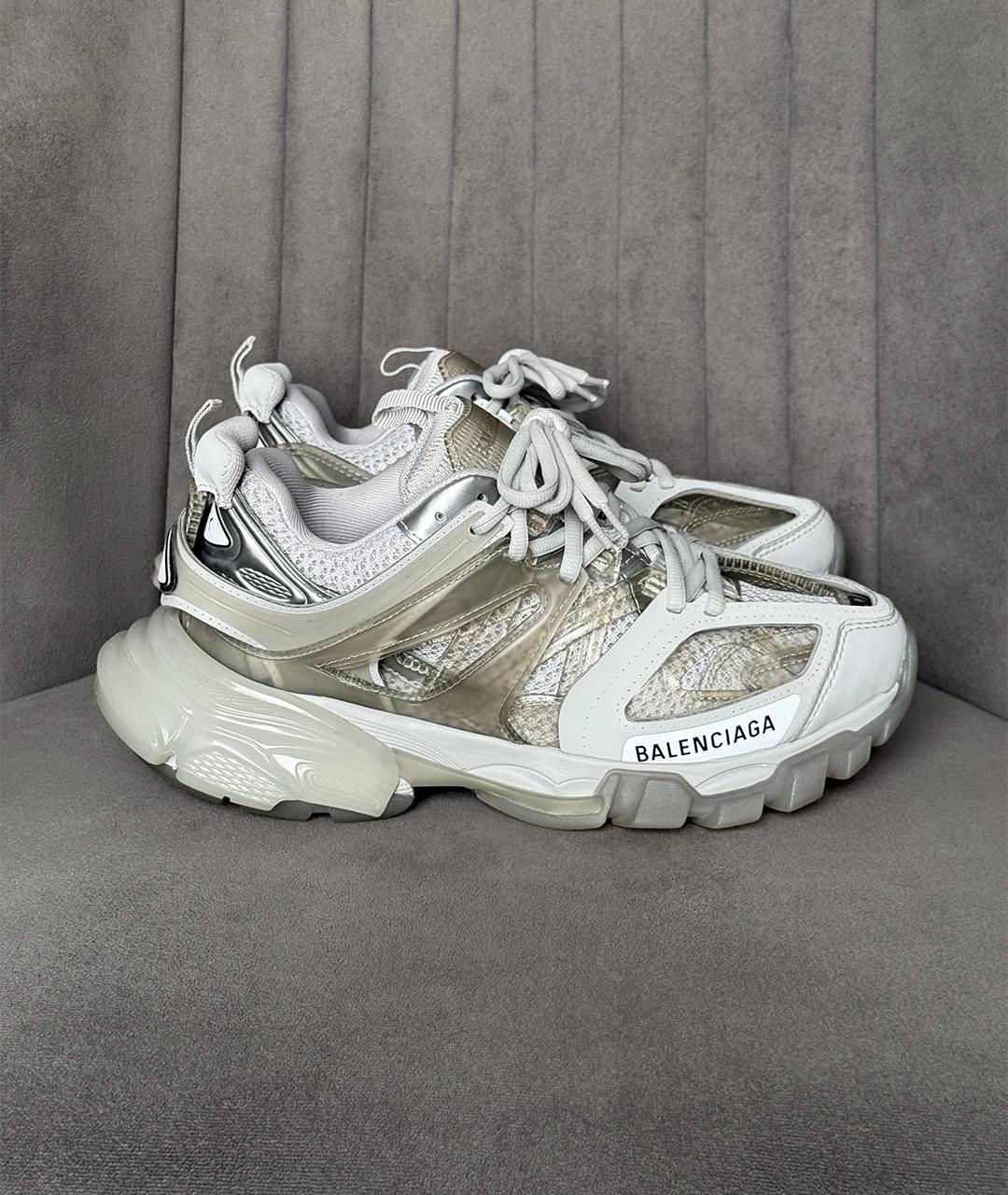 BALENCIAGA Серые кроссовки, фото 4