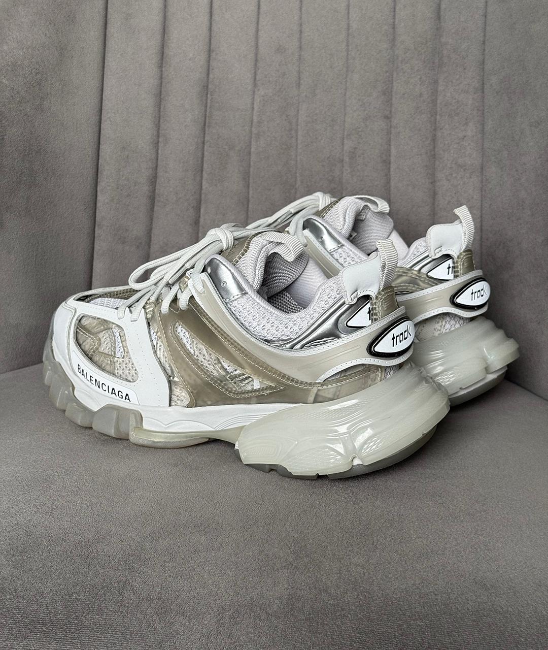 BALENCIAGA Серые кроссовки, фото 5