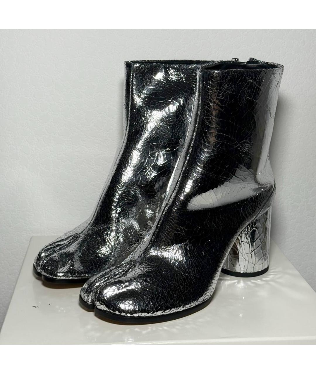 MAISON MARGIELA Серебряные ботильоны, фото 2