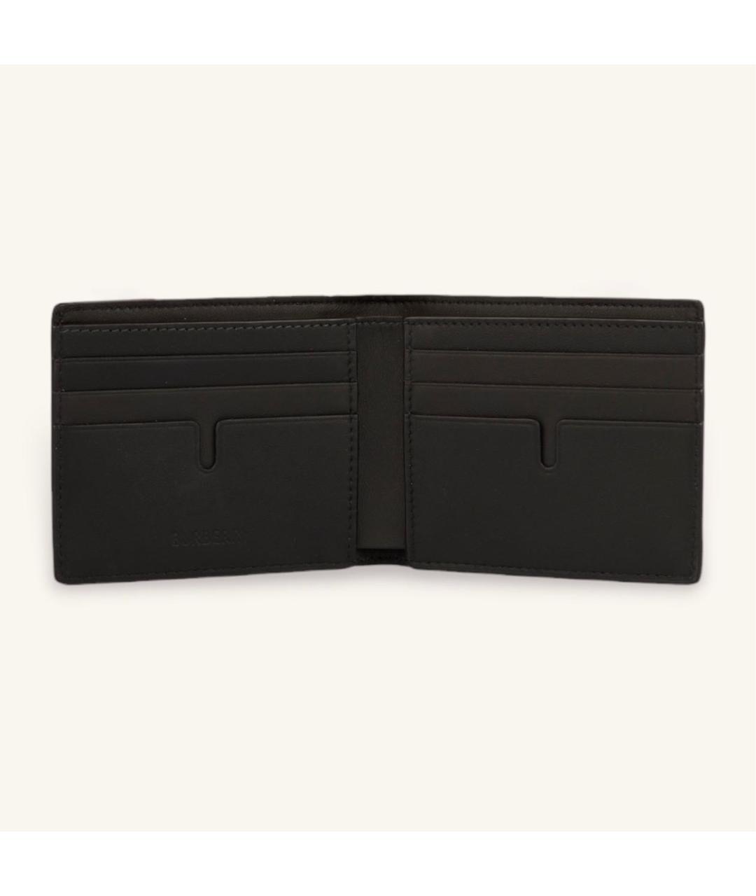BURBERRY Красный кожаный кошелек, фото 3