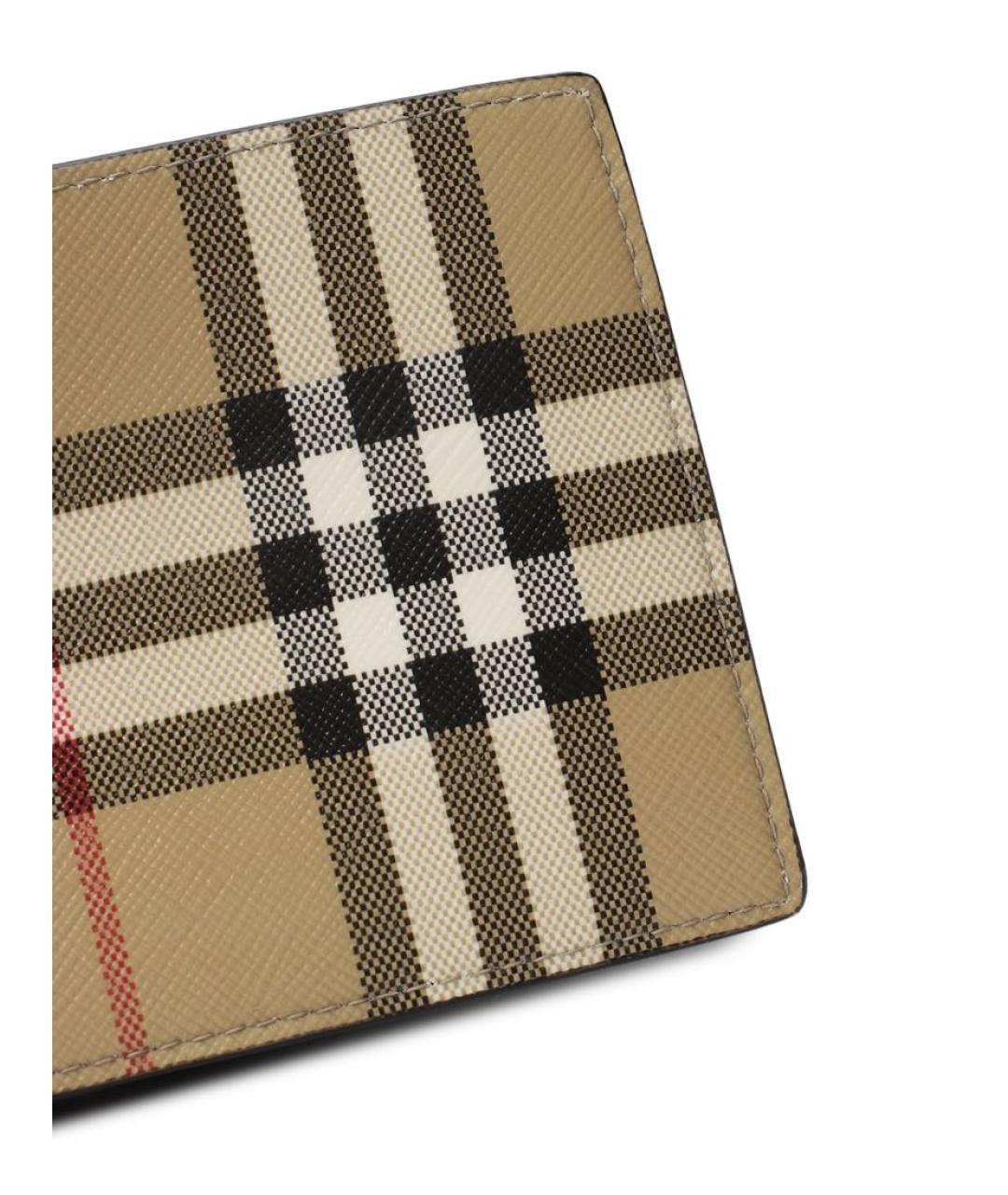 BURBERRY Бежевый кошелек, фото 3
