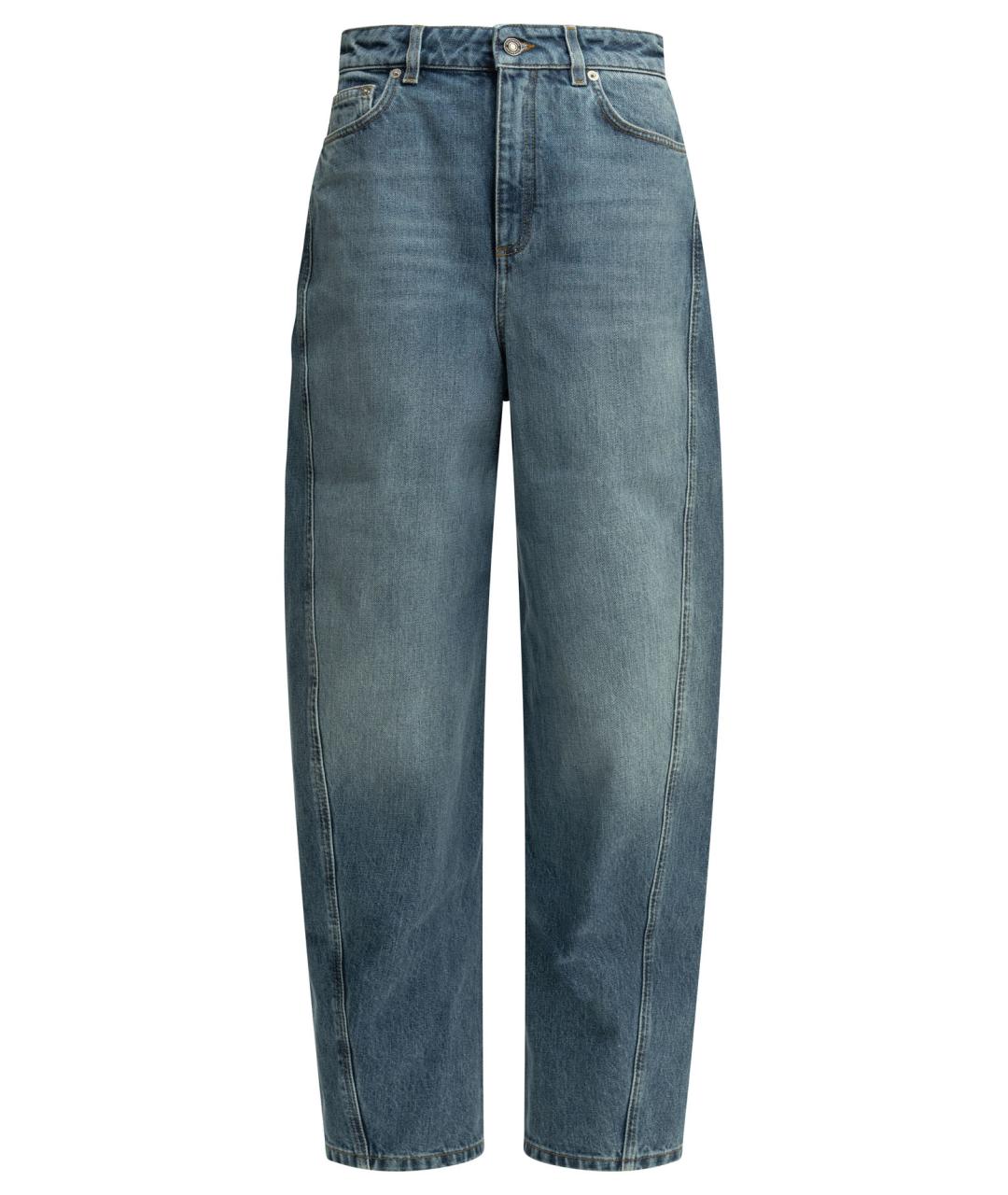 GIVENCHY Голубые хлопковые прямые джинсы, фото 1