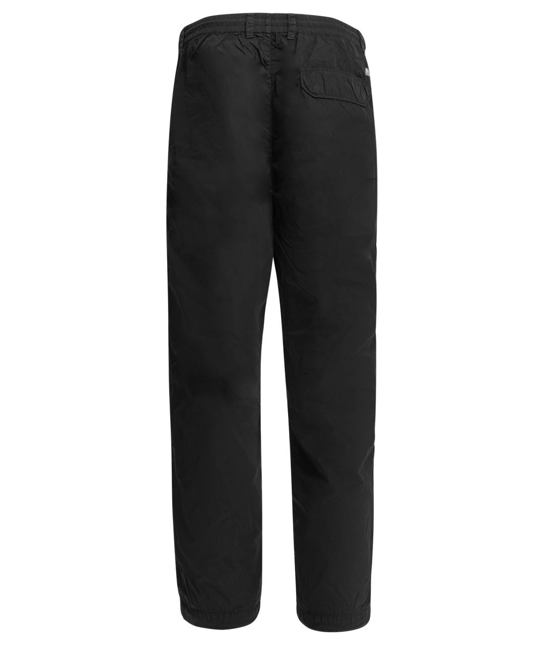 CP COMPANY Черные полиамидовые повседневные брюки, фото 2