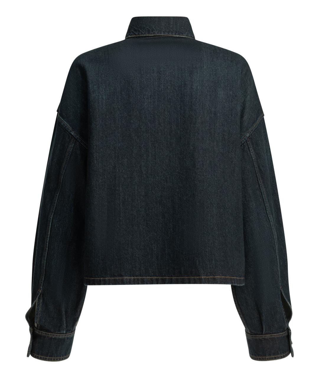 PRADA Синяя хлопковая куртка, фото 2