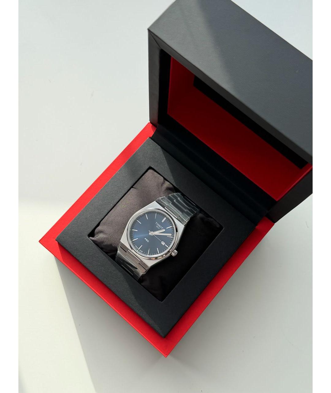 TISSOT Синие стальные часы, фото 5