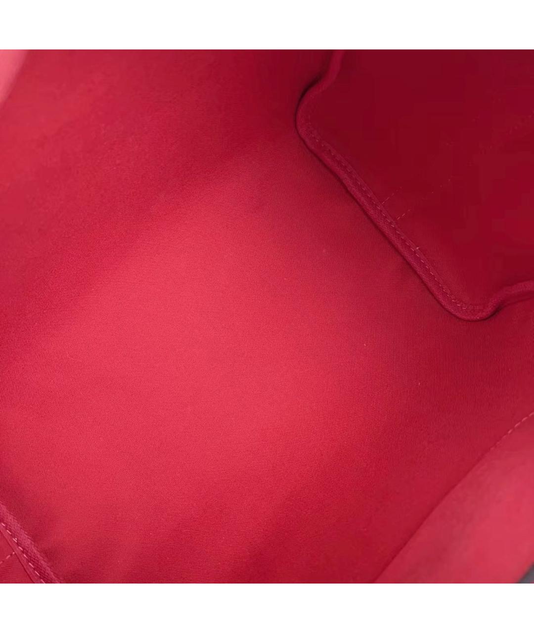 LOUIS VUITTON Коричневая канва сумка с короткими ручками, фото 6
