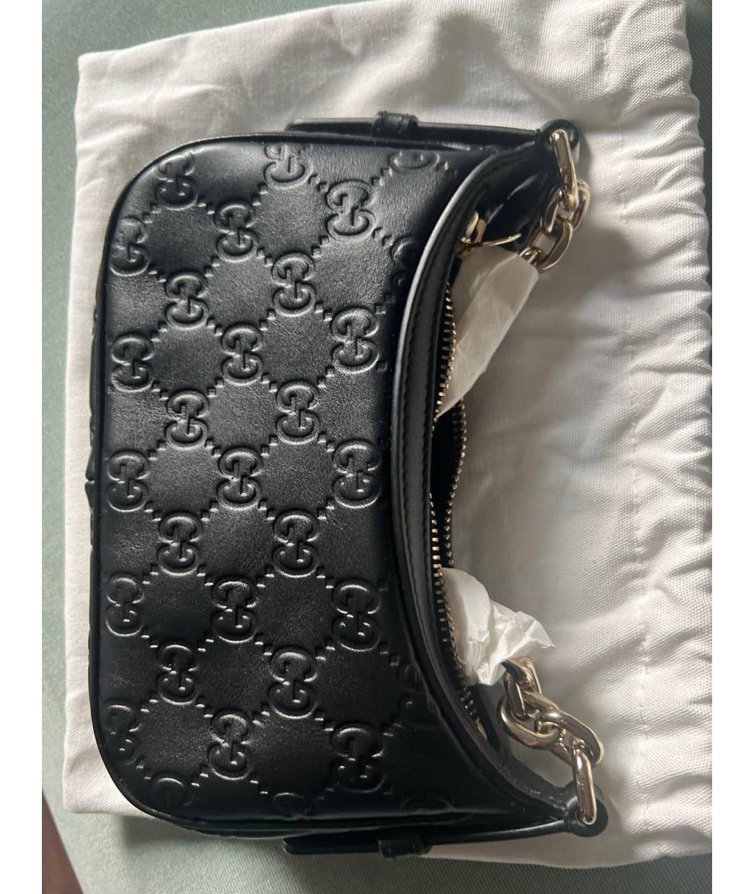 GUCCI Черная сумка через плечо, фото 3