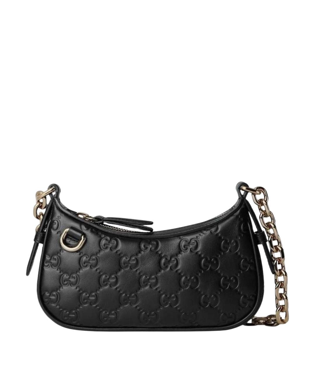 GUCCI Черная сумка через плечо, фото 1