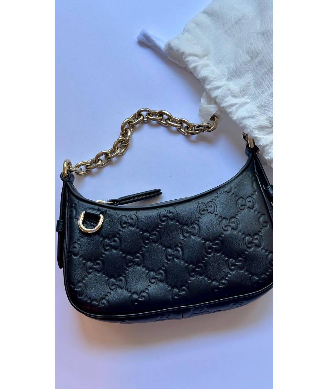GUCCI Черная сумка через плечо, фото 2