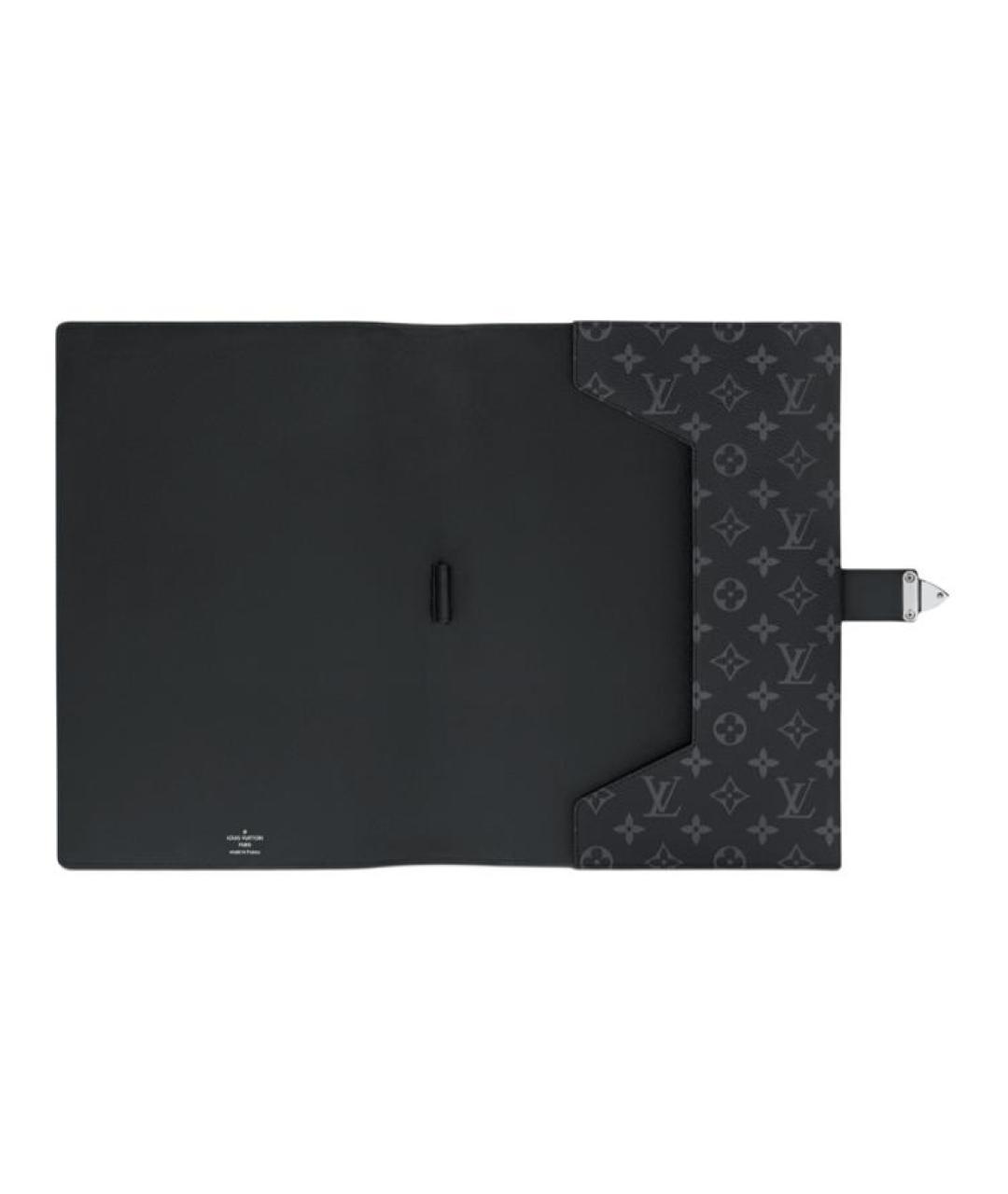 LOUIS VUITTON Черная папка для документов, фото 4