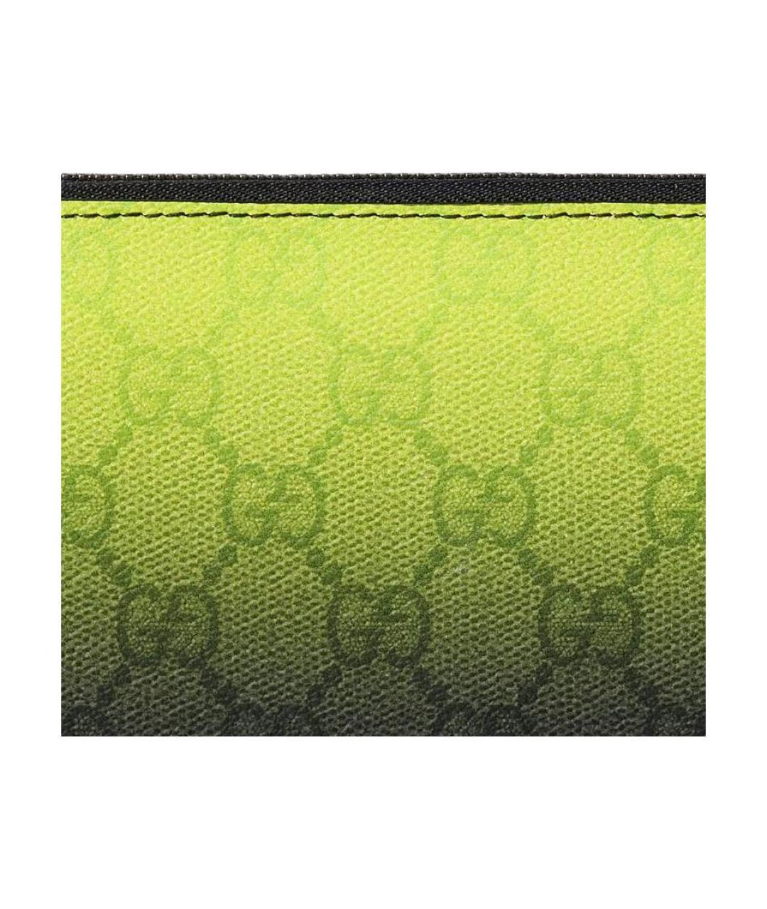 GUCCI Желтый кошелек, фото 5