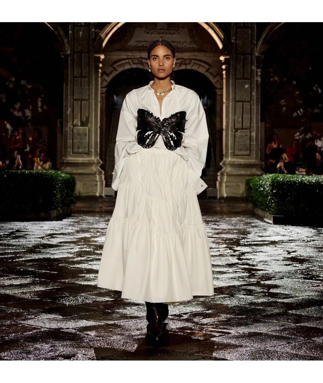 CHRISTIAN DIOR Черный кожаный корсет, фото 8
