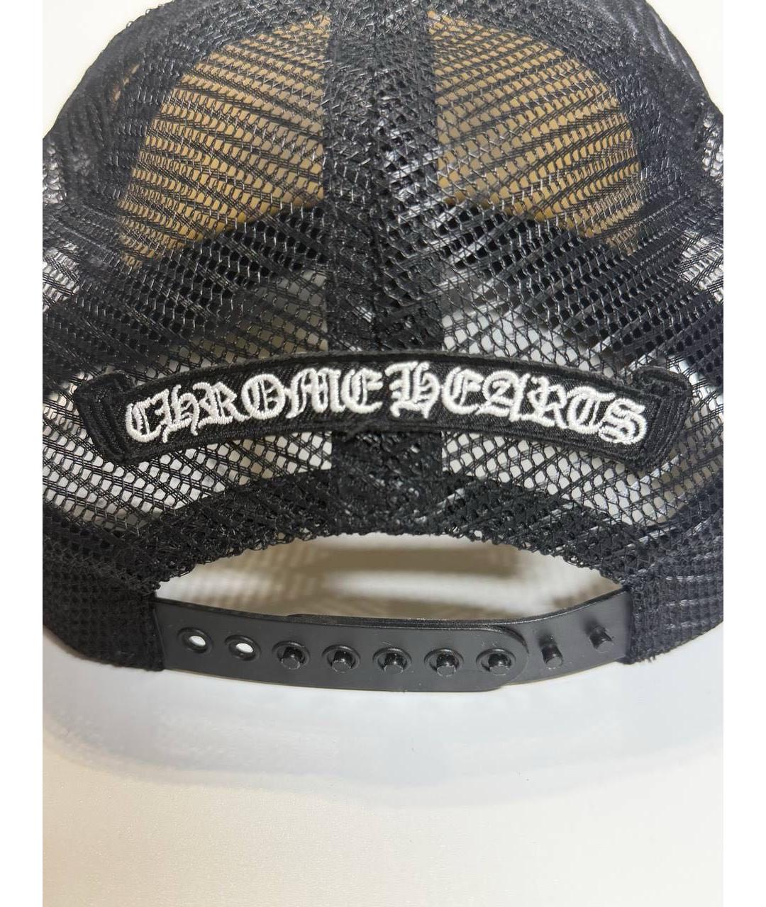 CHROME HEARTS Черная синтетическая кепка, фото 6
