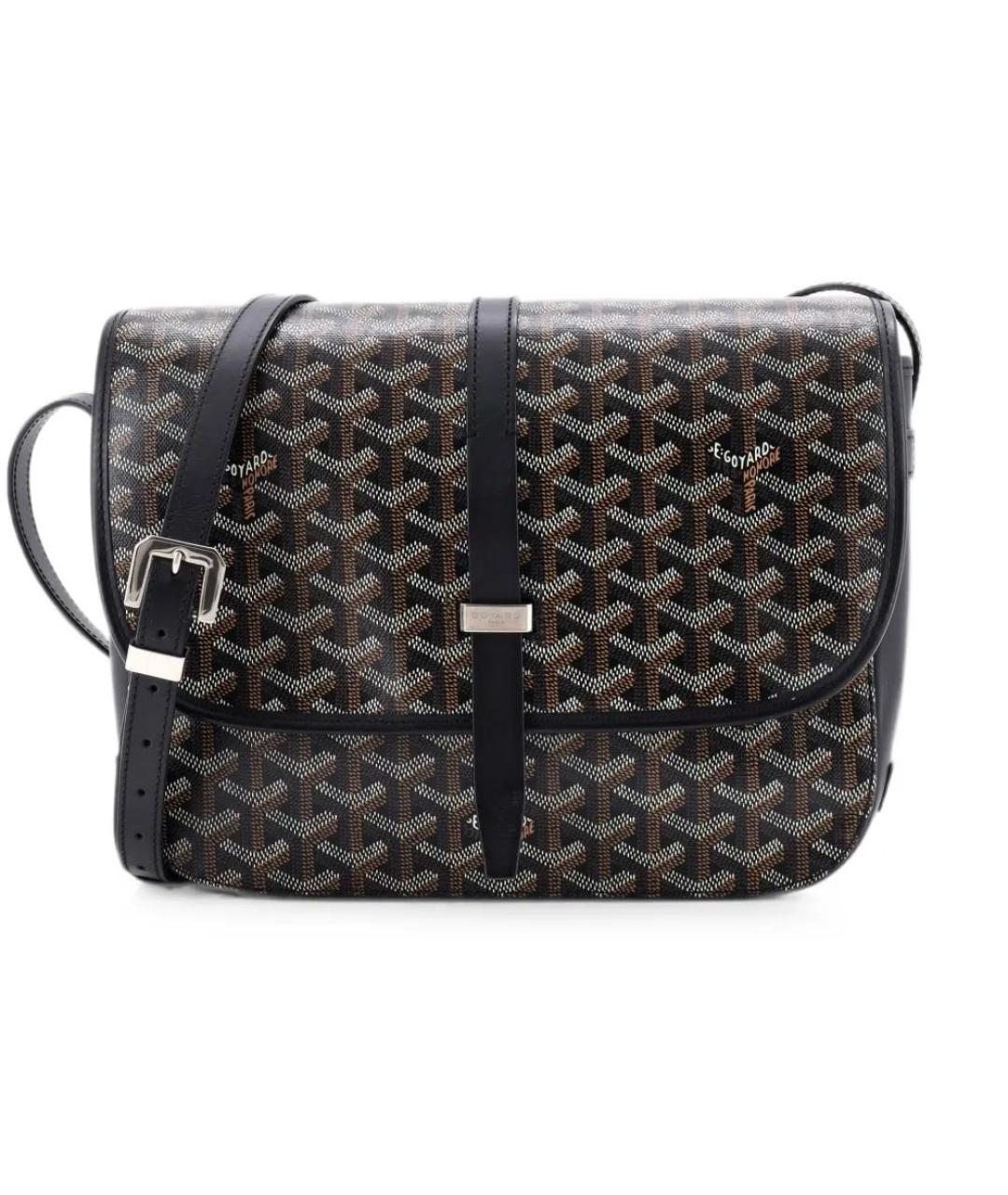 GOYARD Черная канва сумка через плечо, фото 8