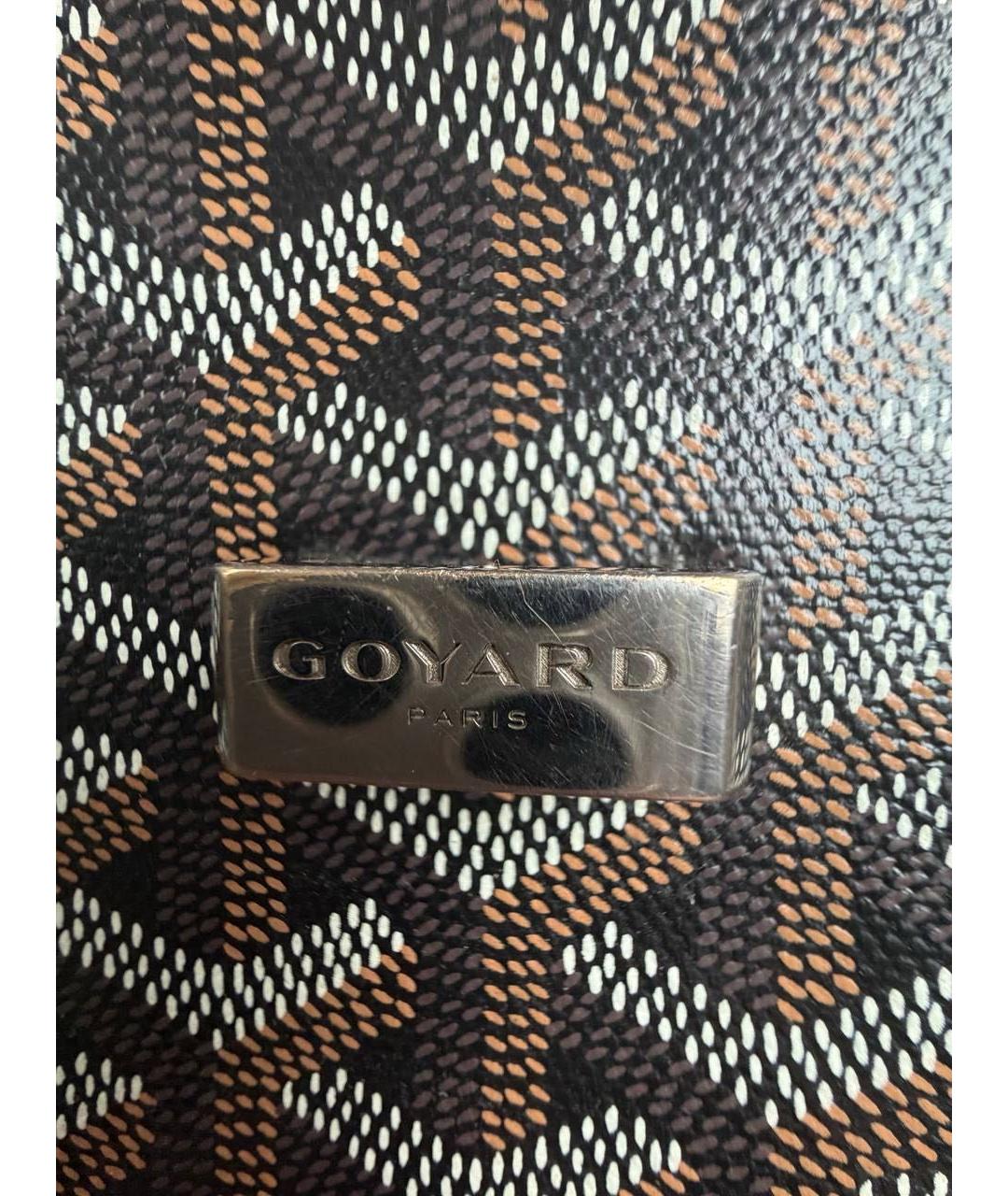 GOYARD Черная канва сумка через плечо, фото 7