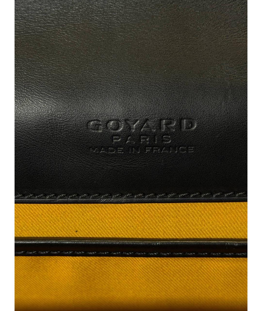 GOYARD Черная канва сумка через плечо, фото 5