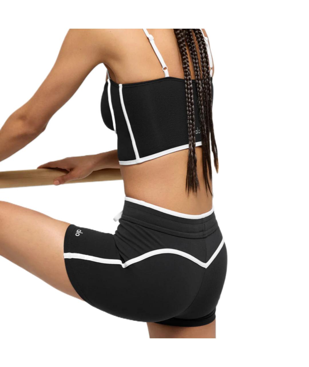 ALO YOGA Черные спортивные брюки и шорты, фото 2