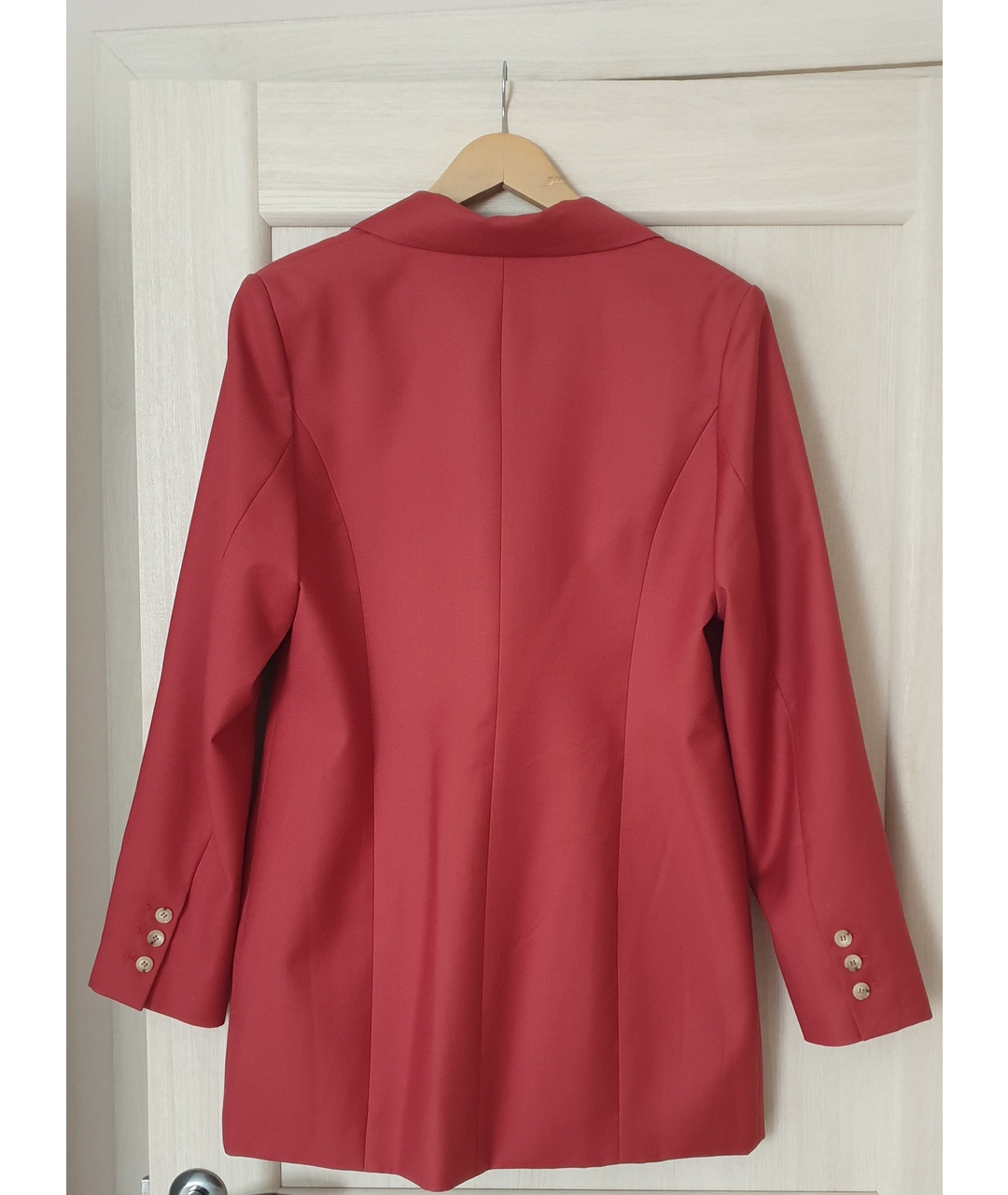 ANNA QUAN Красный полиэстеровый жакет/пиджак, фото 3