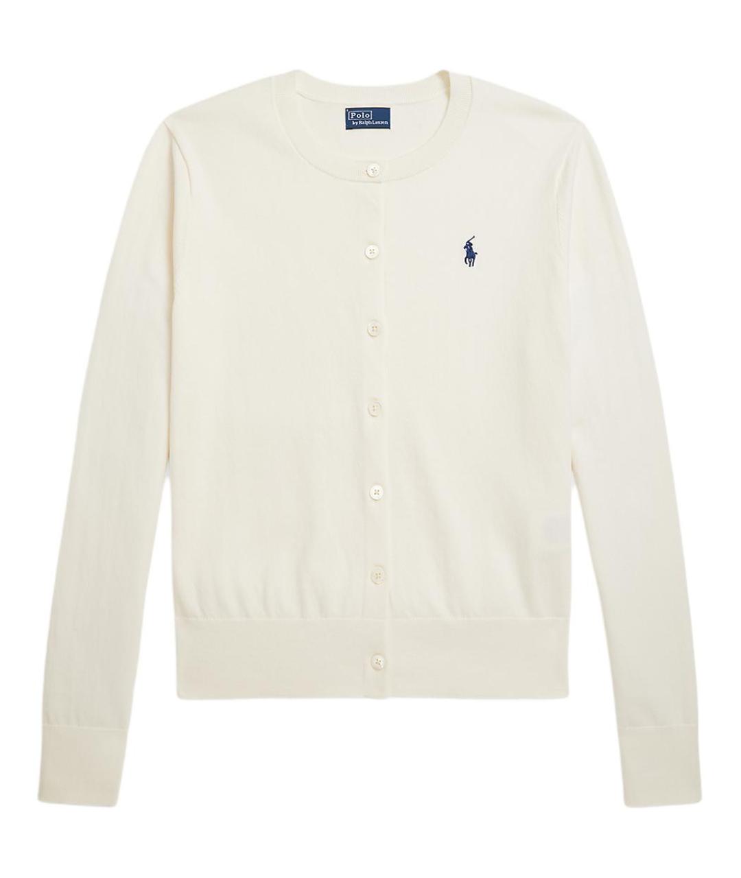 POLO RALPH LAUREN Белый кардиган, фото 1