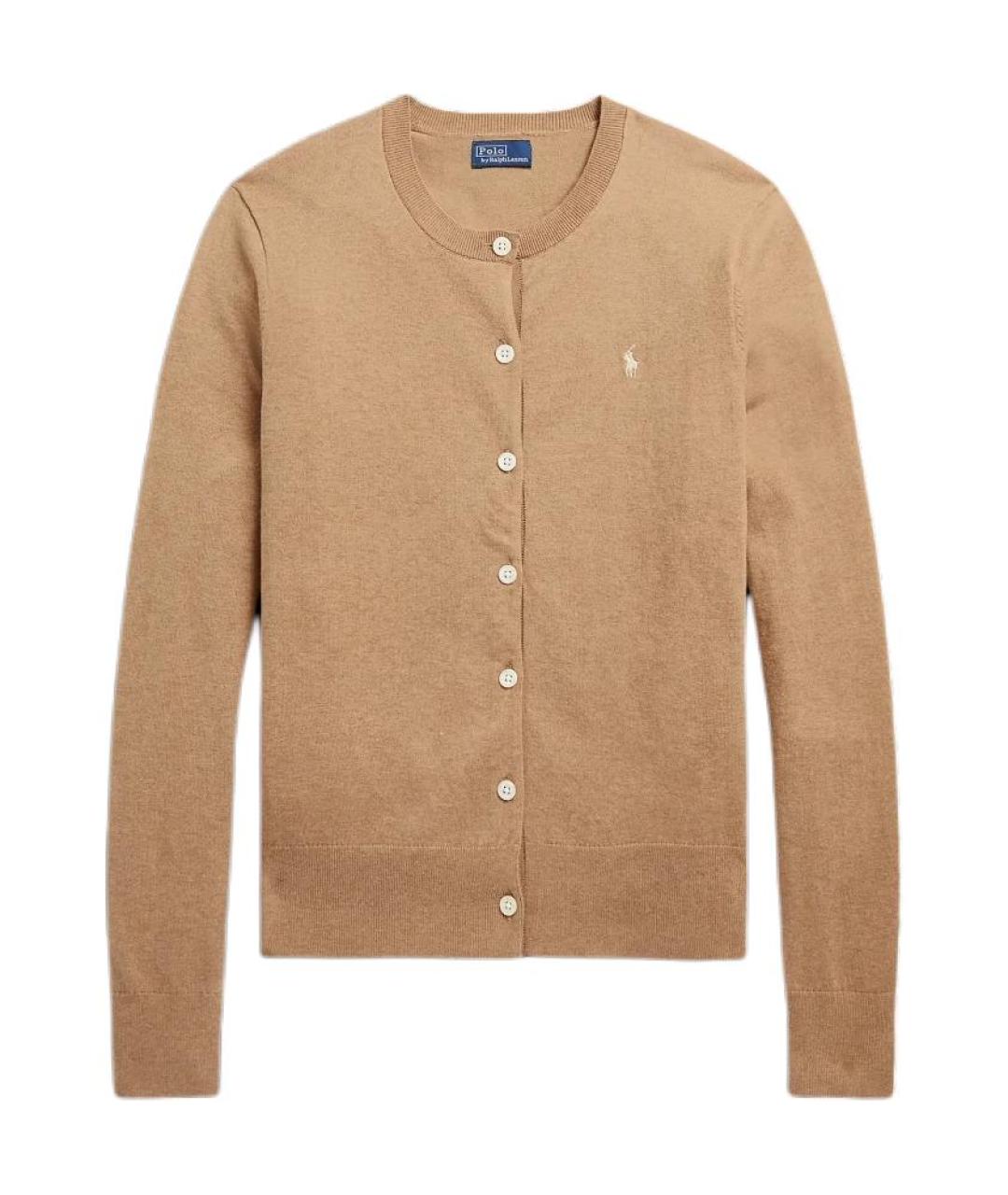 POLO RALPH LAUREN Бежевый кардиган, фото 1