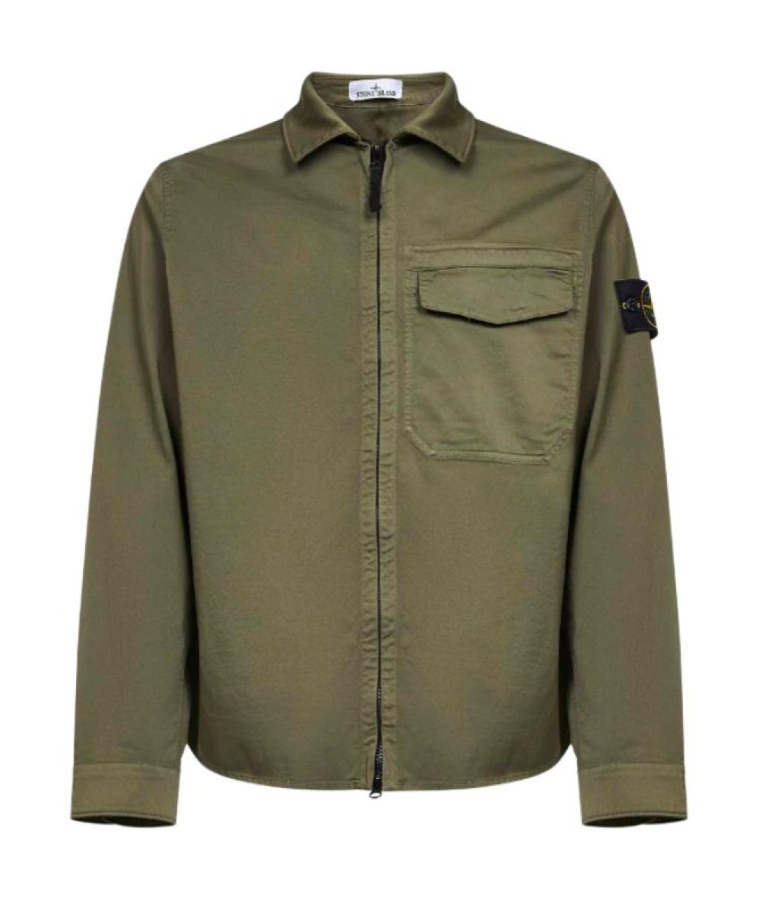 STONE ISLAND Зеленая куртка, фото 1