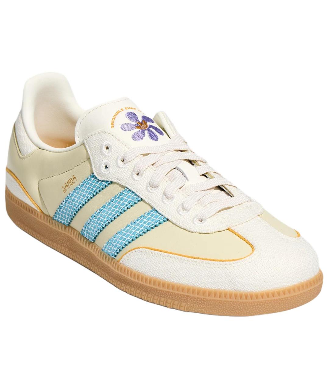 ADIDAS Бежевые кеды, фото 3