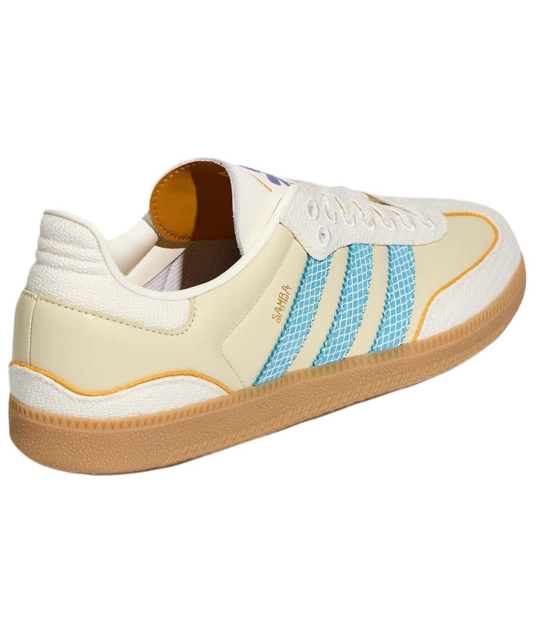 ADIDAS Бежевые кеды, фото 4
