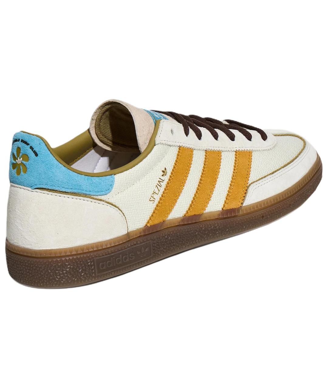 ADIDAS Бежевые кеды, фото 4