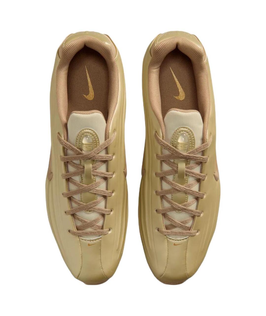 NIKE Хаки синтетические кроссовки, фото 4