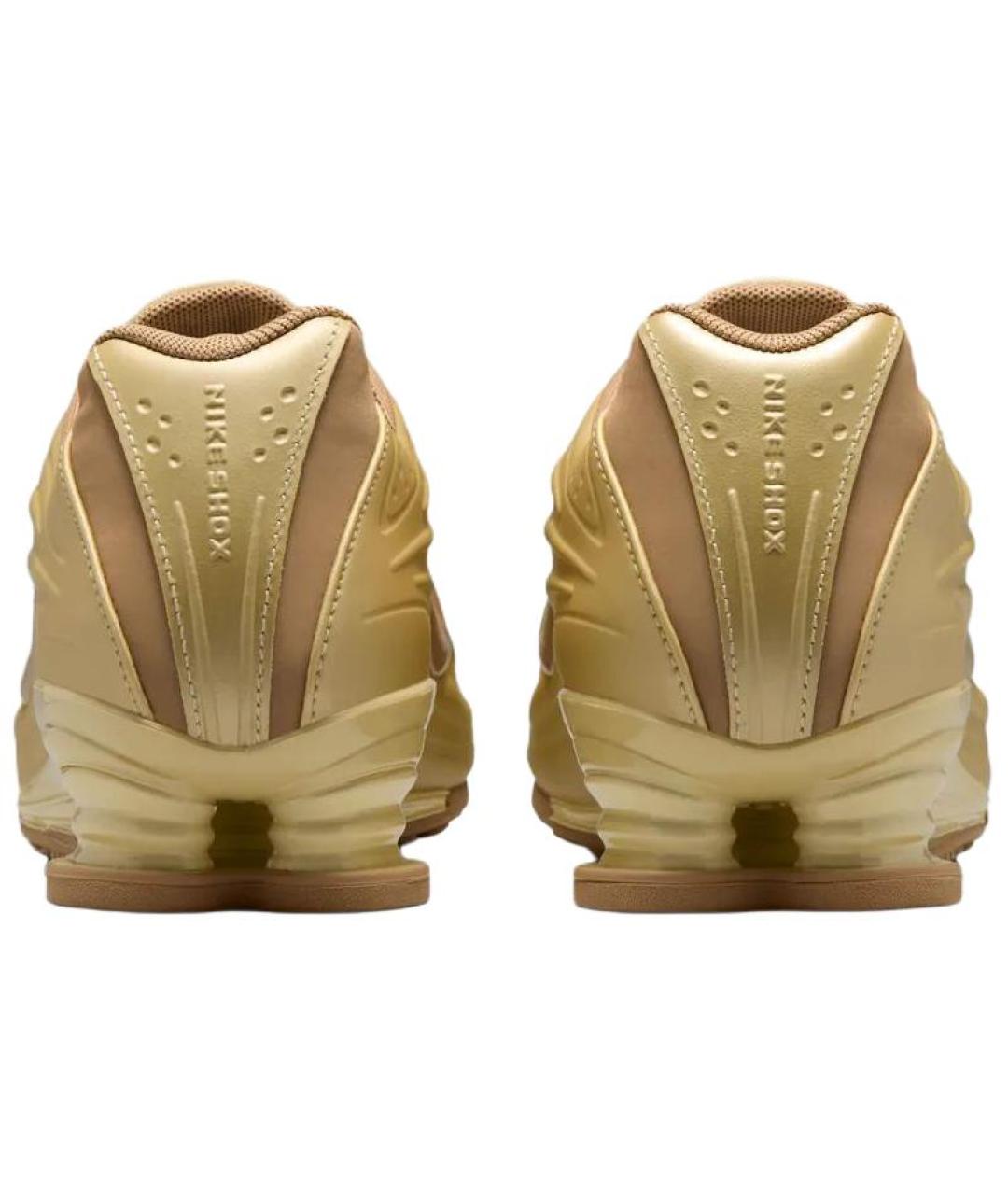 NIKE Хаки синтетические кроссовки, фото 5