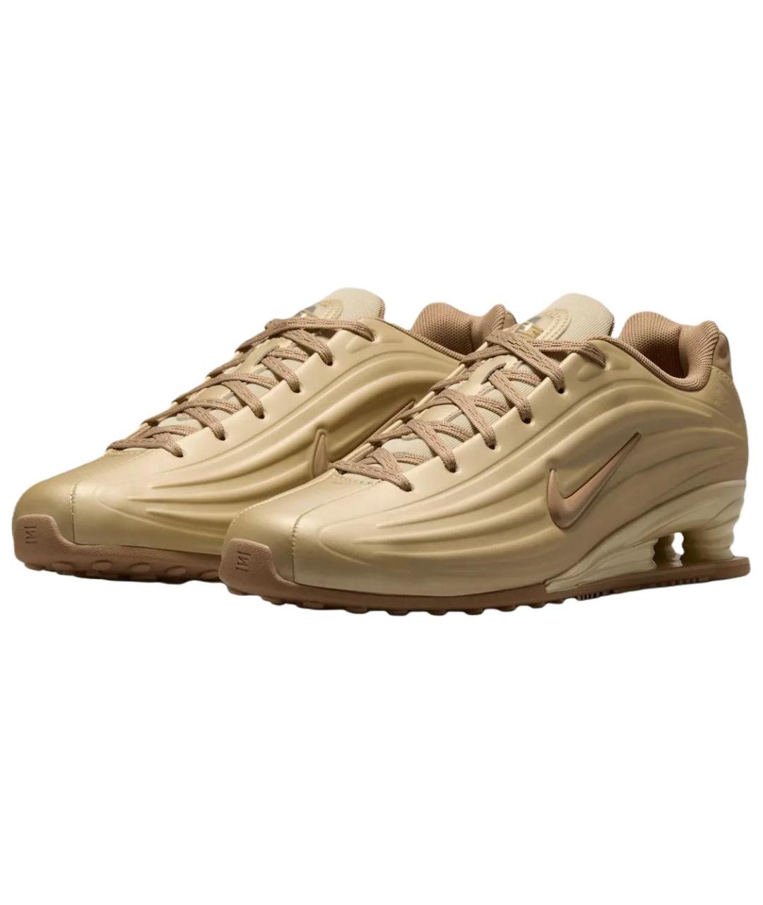 NIKE Хаки синтетические кроссовки, фото 3