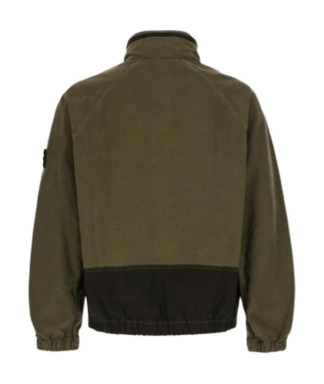 STONE ISLAND Зеленая куртка, фото 2