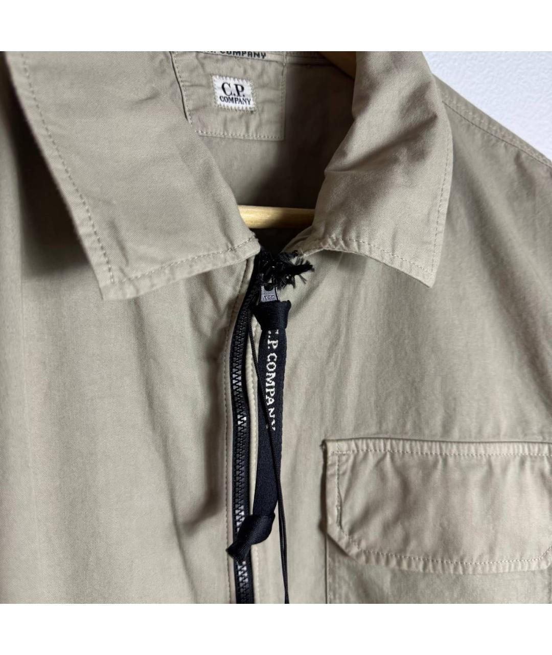 CP COMPANY Хаки хлопковая куртка, фото 4