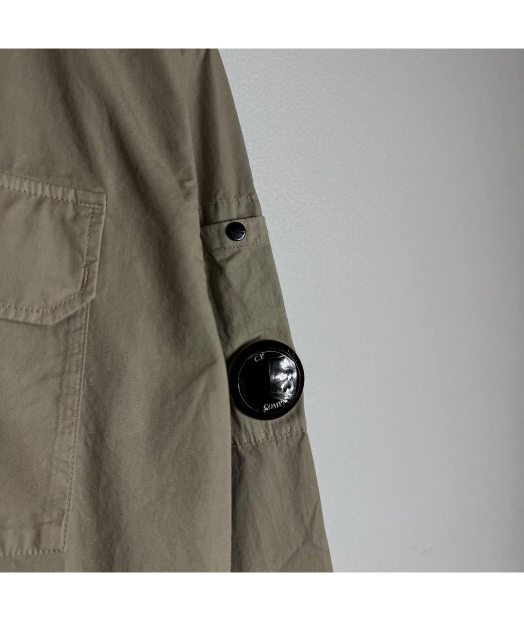 CP COMPANY Хаки хлопковая куртка, фото 3