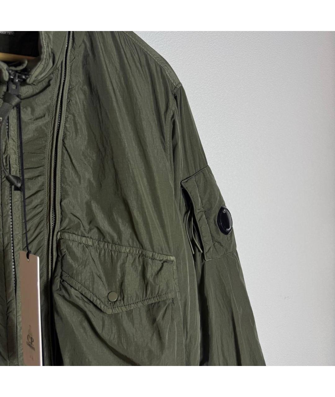 CP COMPANY Зеленая полиамидовая куртка, фото 7