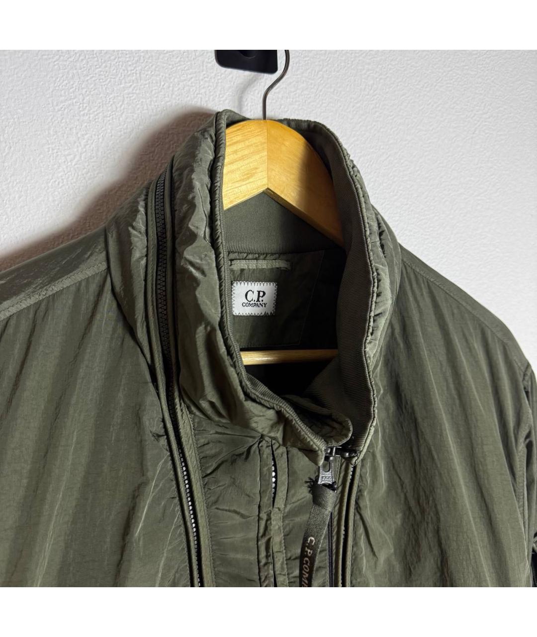 CP COMPANY Зеленая полиамидовая куртка, фото 3