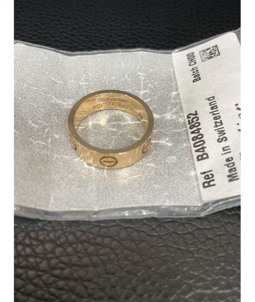 CARTIER Золотое кольцо из розового золота, фото 2