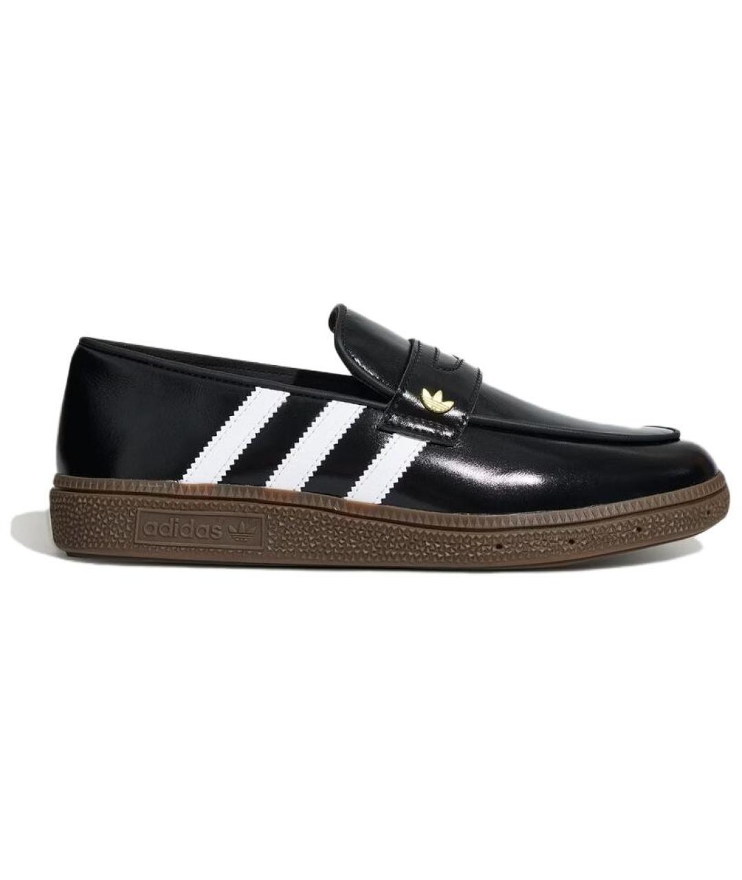 ADIDAS Черные лоферы, фото 1