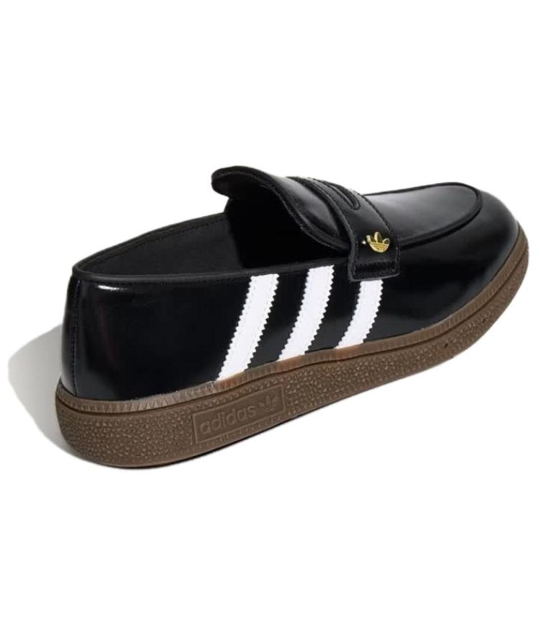 ADIDAS Черные лоферы, фото 4