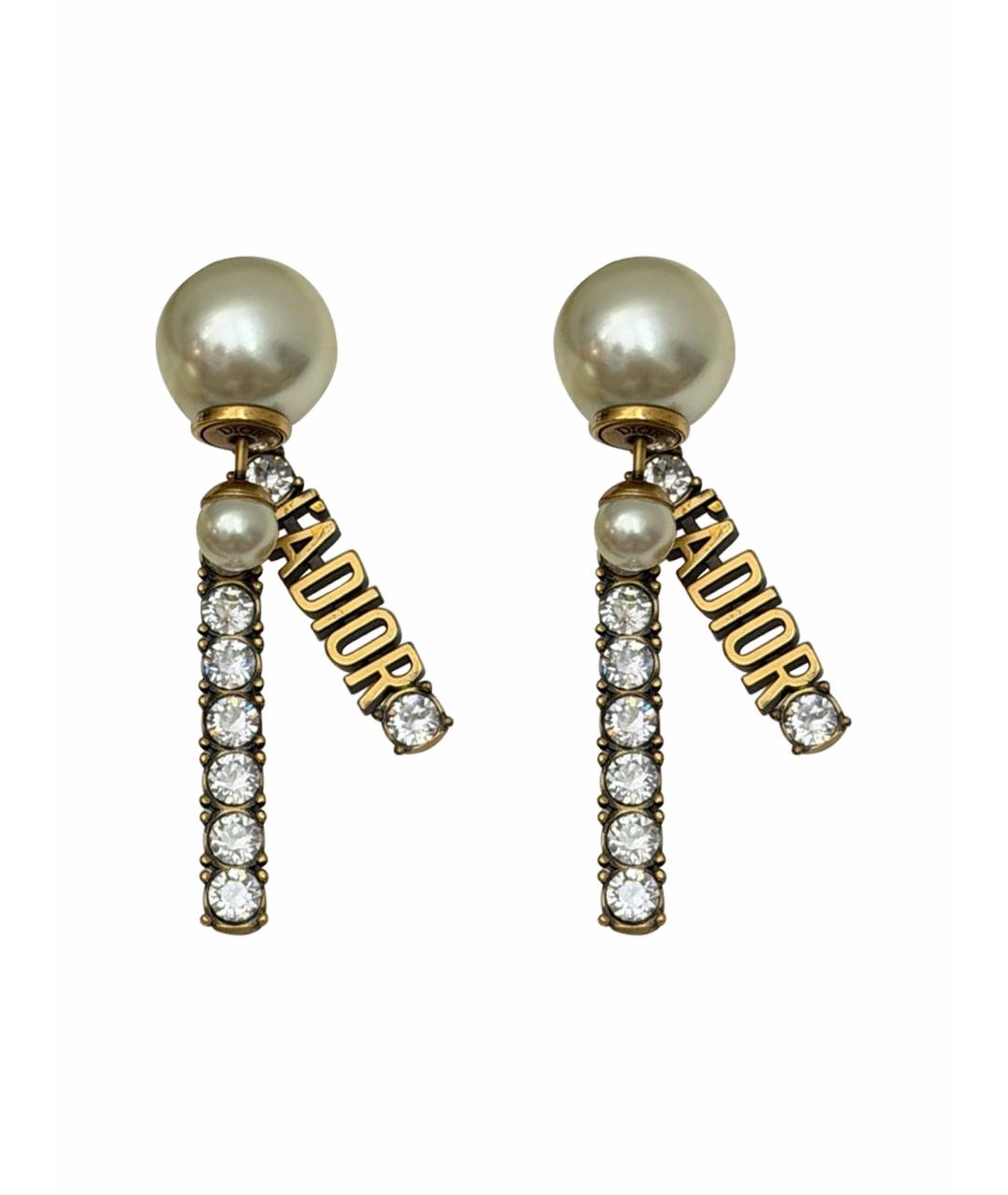 CHRISTIAN DIOR Золотые серьги, фото 1
