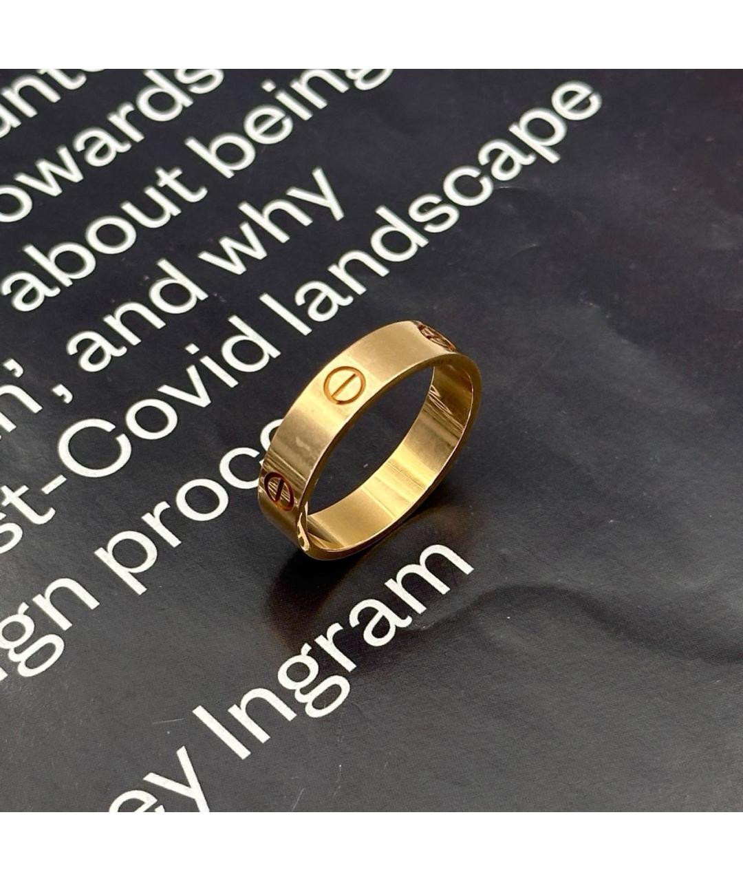 CARTIER Золотое кольцо из розового золота, фото 4