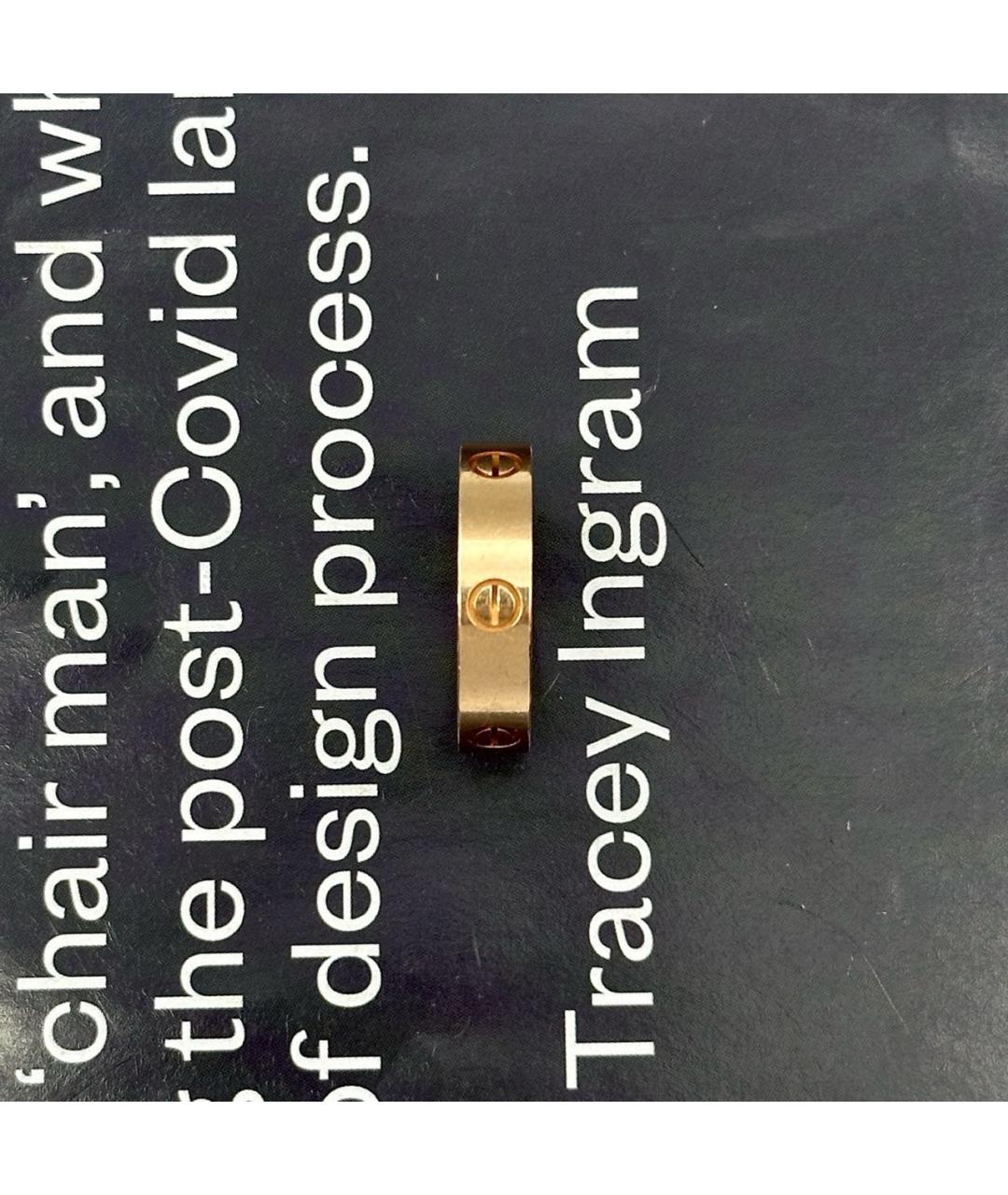 CARTIER Золотое кольцо из розового золота, фото 5