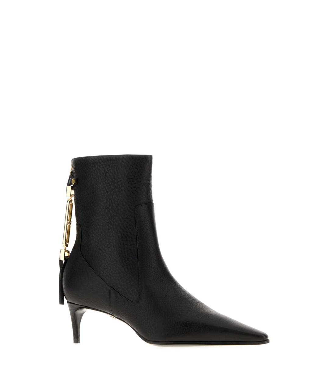 DSQUARED2 Черные кожаные ботильоны, фото 2