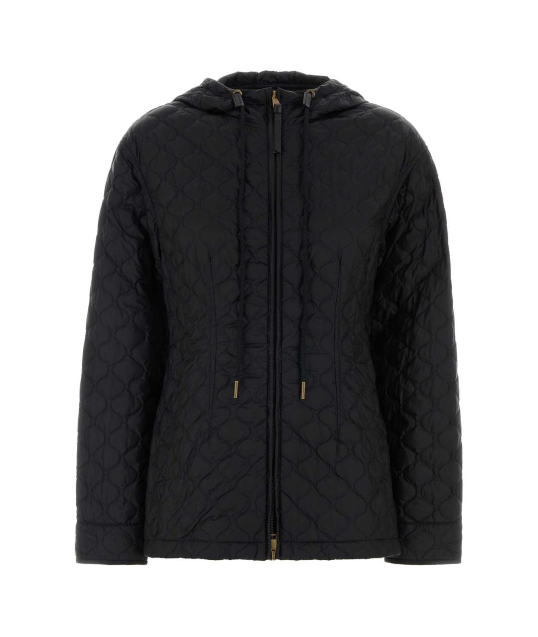 MONCLER Черная полиамидовая куртка, фото 1