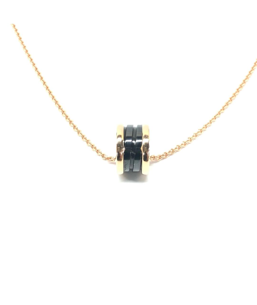 BVLGARI Золотая подвеска из розового золота, фото 2