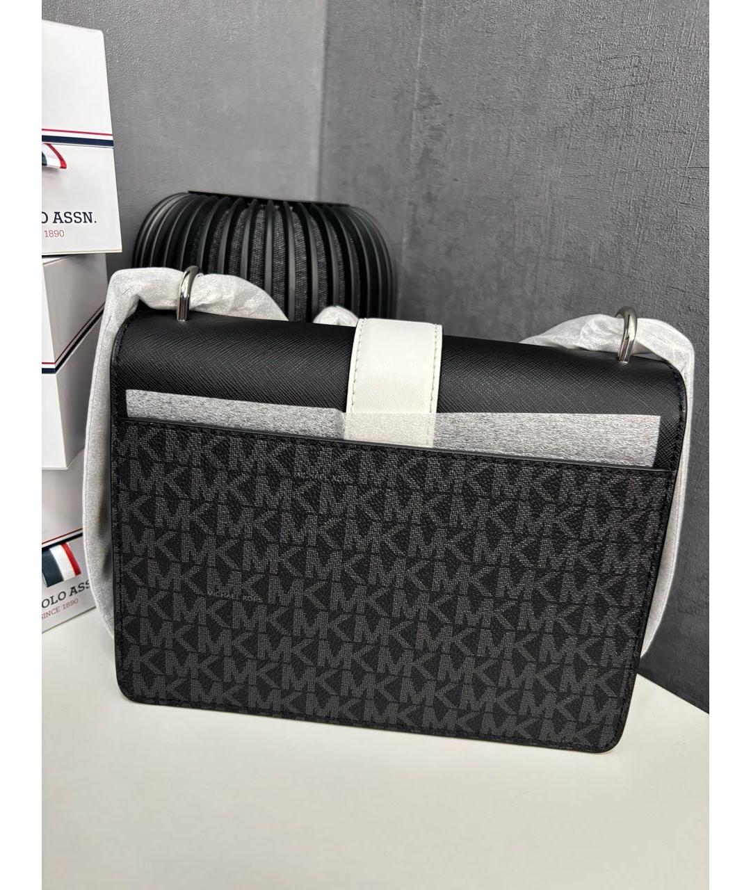 MICHAEL KORS Черная канва сумка через плечо, фото 4