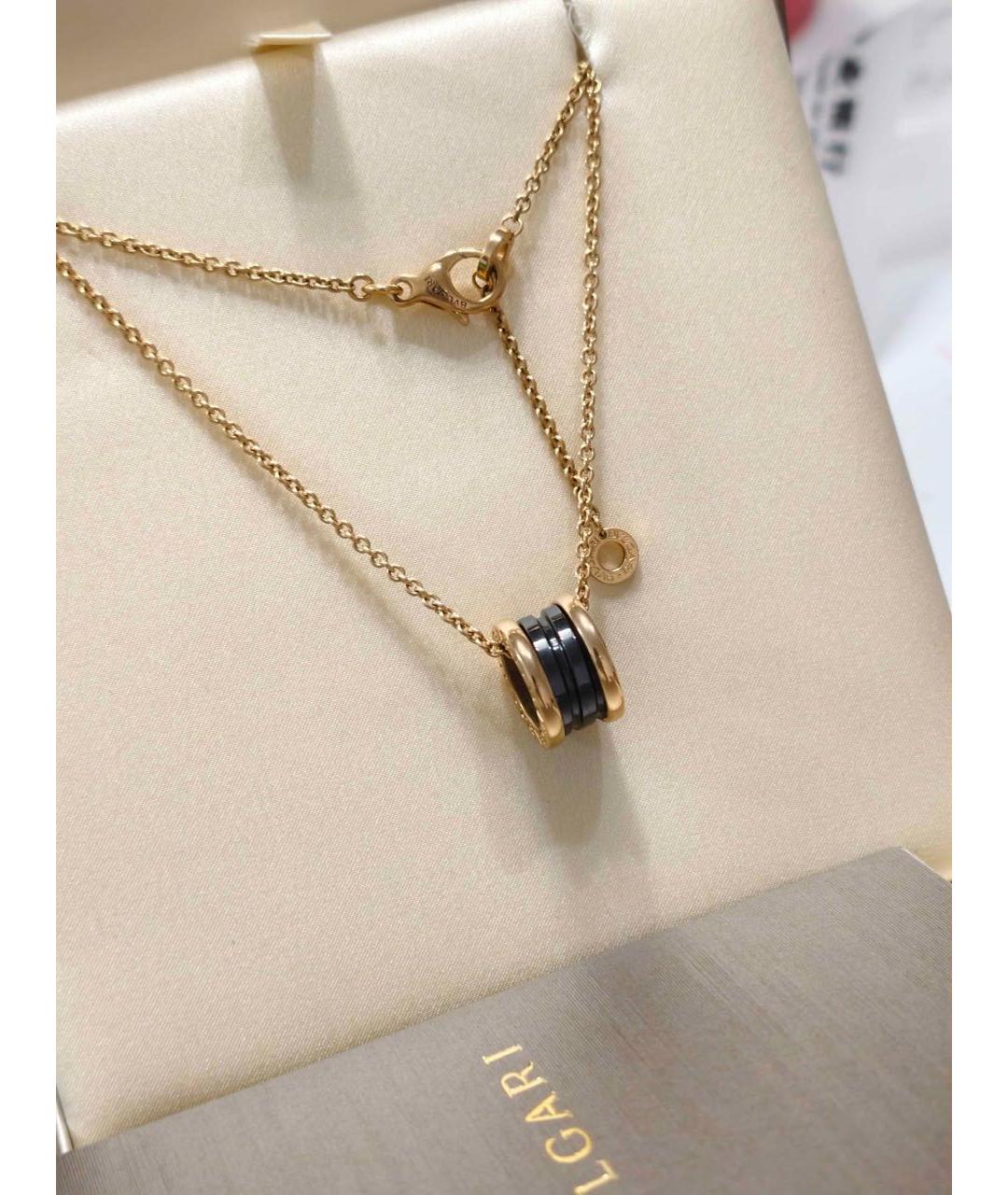 BVLGARI Золотая подвеска из розового золота, фото 2