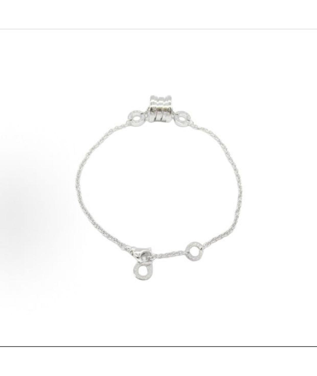 BVLGARI Серебряный браслет из белого золота, фото 2