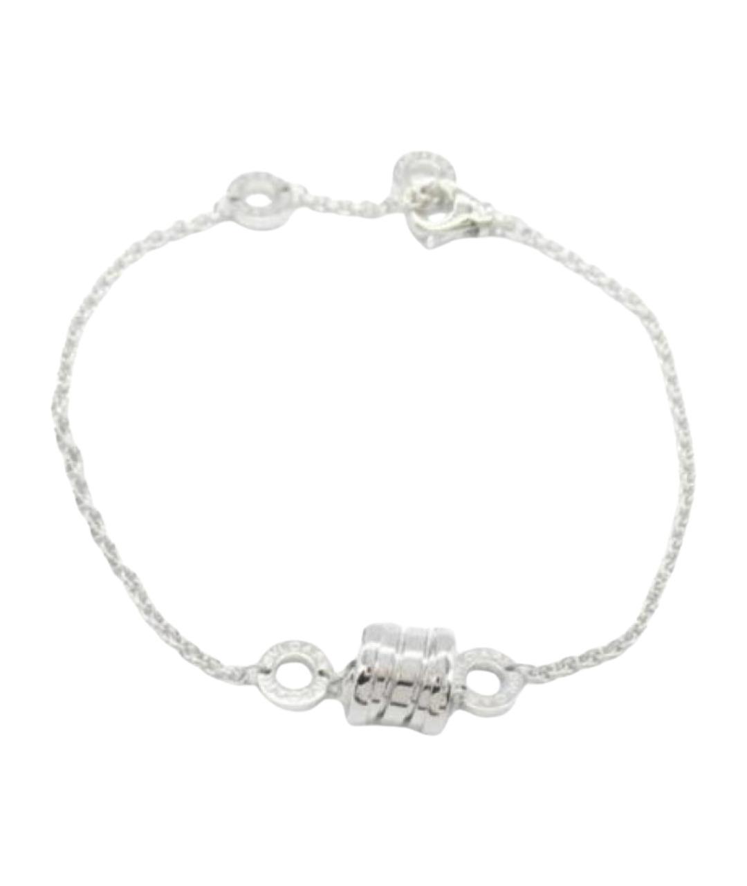 BVLGARI Серебряный браслет из белого золота, фото 1